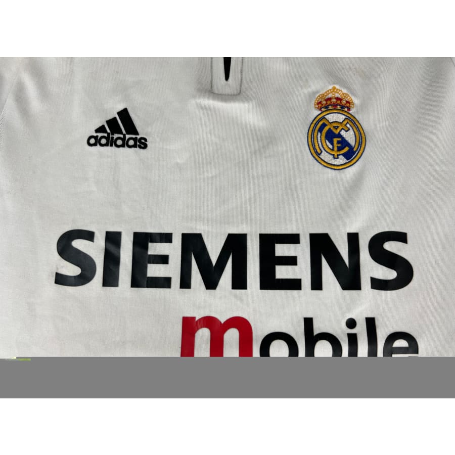 Maillot vintage domicile Real Madrid #5 Zidane saison - Adidas - Real Madrid