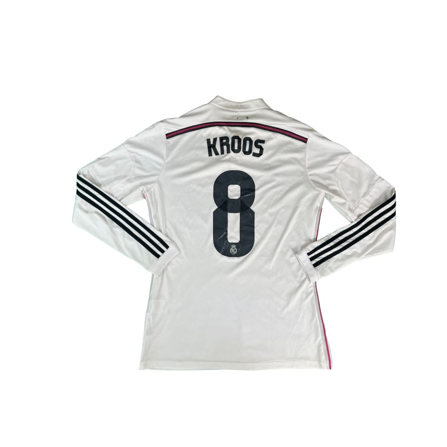 Maillot vintage domicile Real Madrid #8 Kroos saison 2014-2015 - Adidas - Real Madrid