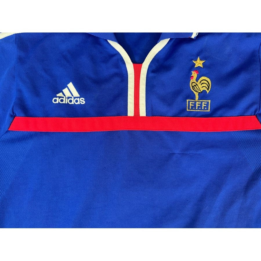Maillot vintage Equipe de France domicile #10 Zidane saison - Adidas - Equipe de France