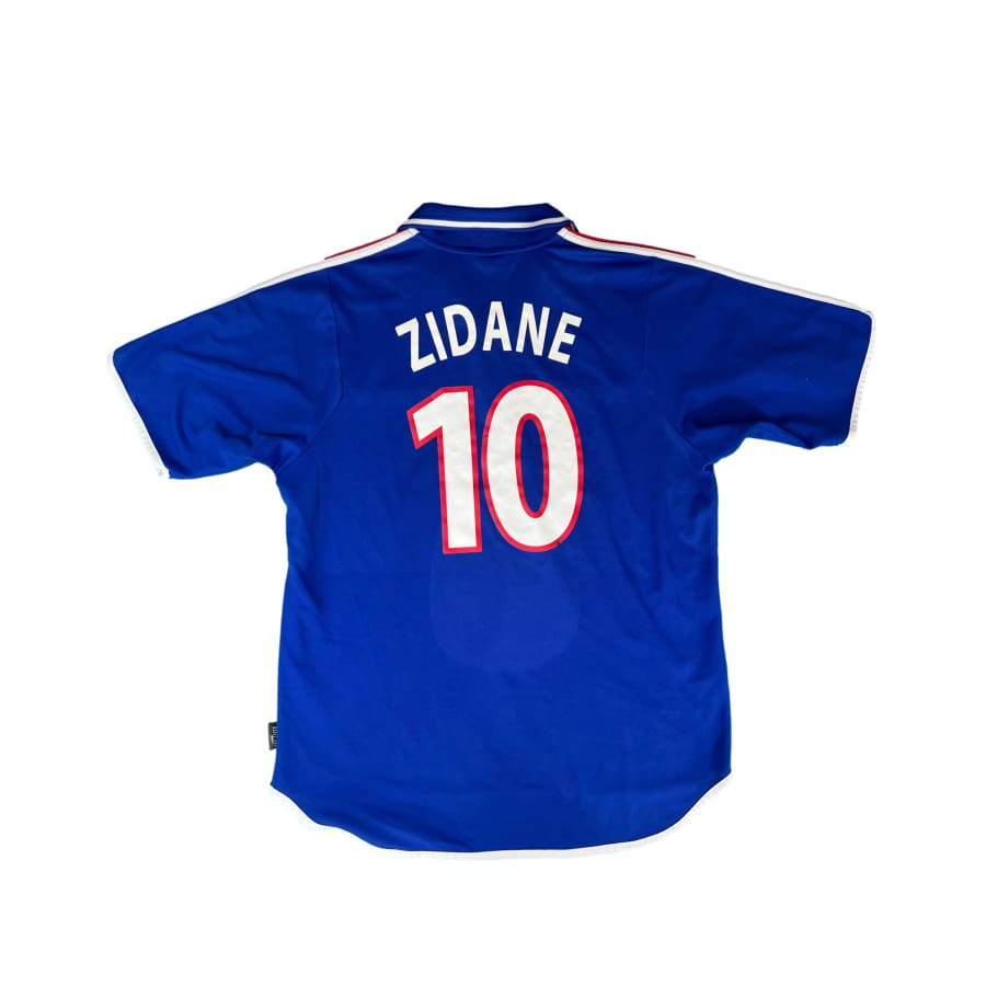 Maillot vintage Equipe de France domicile #10 Zidane saison - Adidas - Equipe de France