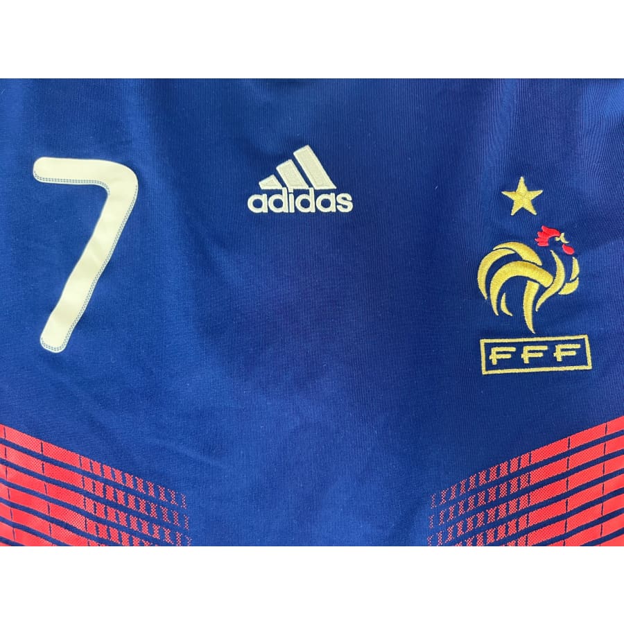 Maillot de foot rétro domicile Equipe de France N°7 RIBERY