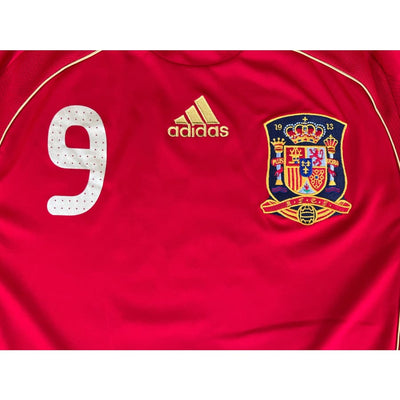 Maillot vintage Espagne domicile #9 Torres saison - Adidas - Espagne