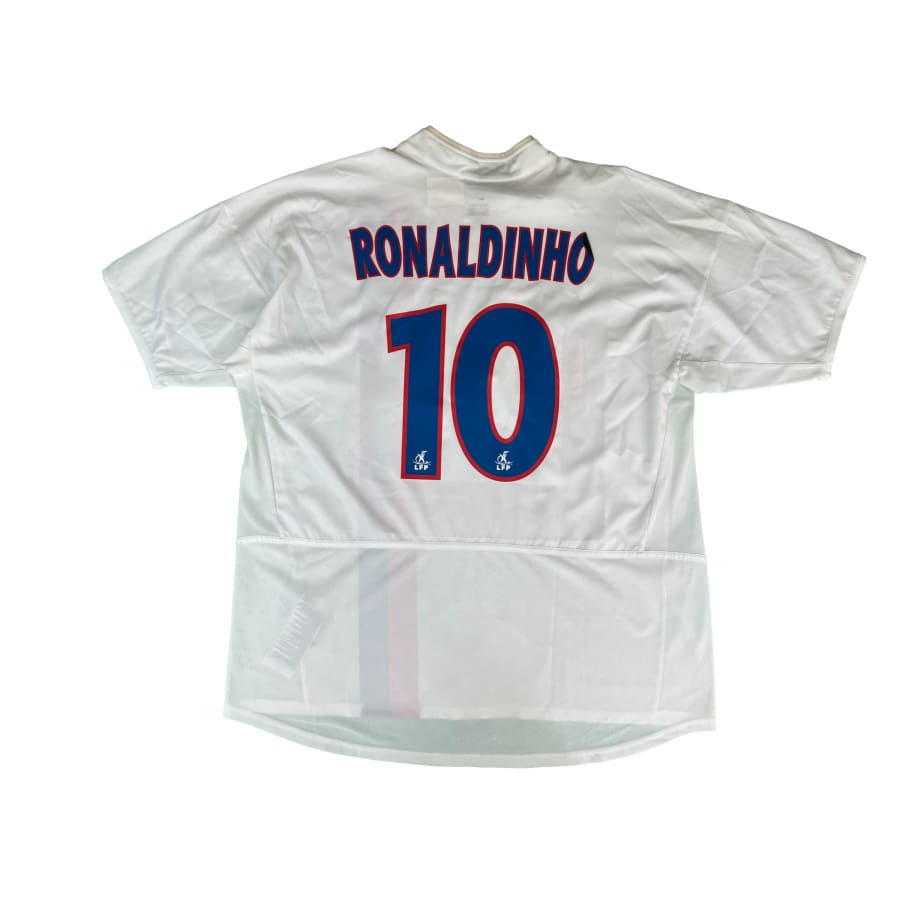 Maillot vintage extérieur PSG #10 Ronaldinho saison 2002-2003 - Nike - Paris Saint-Germain