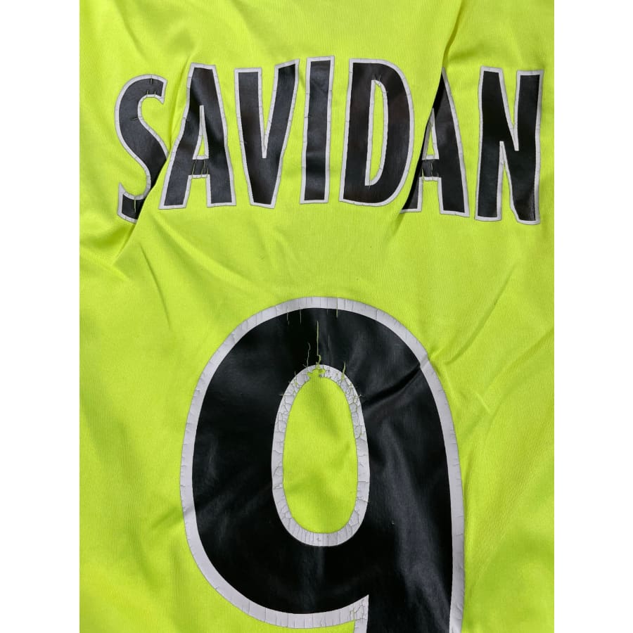 Maillot vintage extérieur Valenciennes FC #9 Savidan saison 2007 - 2008 - Diadora - Valenciennes FC