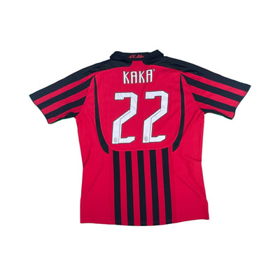 Maillot vintage football domicile AC Milan #22 KAKA saison 2007-2008 - Adidas - Milan AC
