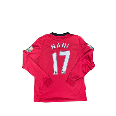 Maillot vintage Manchester United #17 Nani saison 2009-2010 - Nike - Manchester United