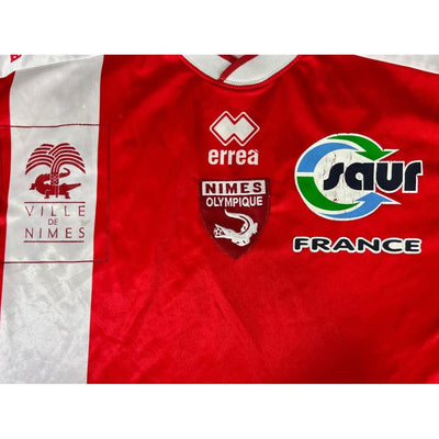 Maillot vintage Nîmes Olympique domicile saison - ERREA - Nîmes Olympique