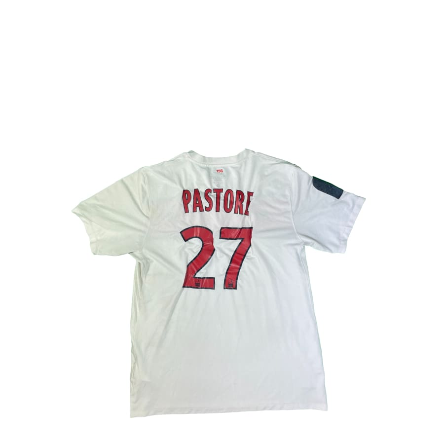 Camiseta de visitante del Paris Saint-Germain 2011-12 Pastore #27 - 7/10 - (S Camiseta de visitante del Paris Saint-Germain 2011-12 Pastore #27 - 7/10 - (S
