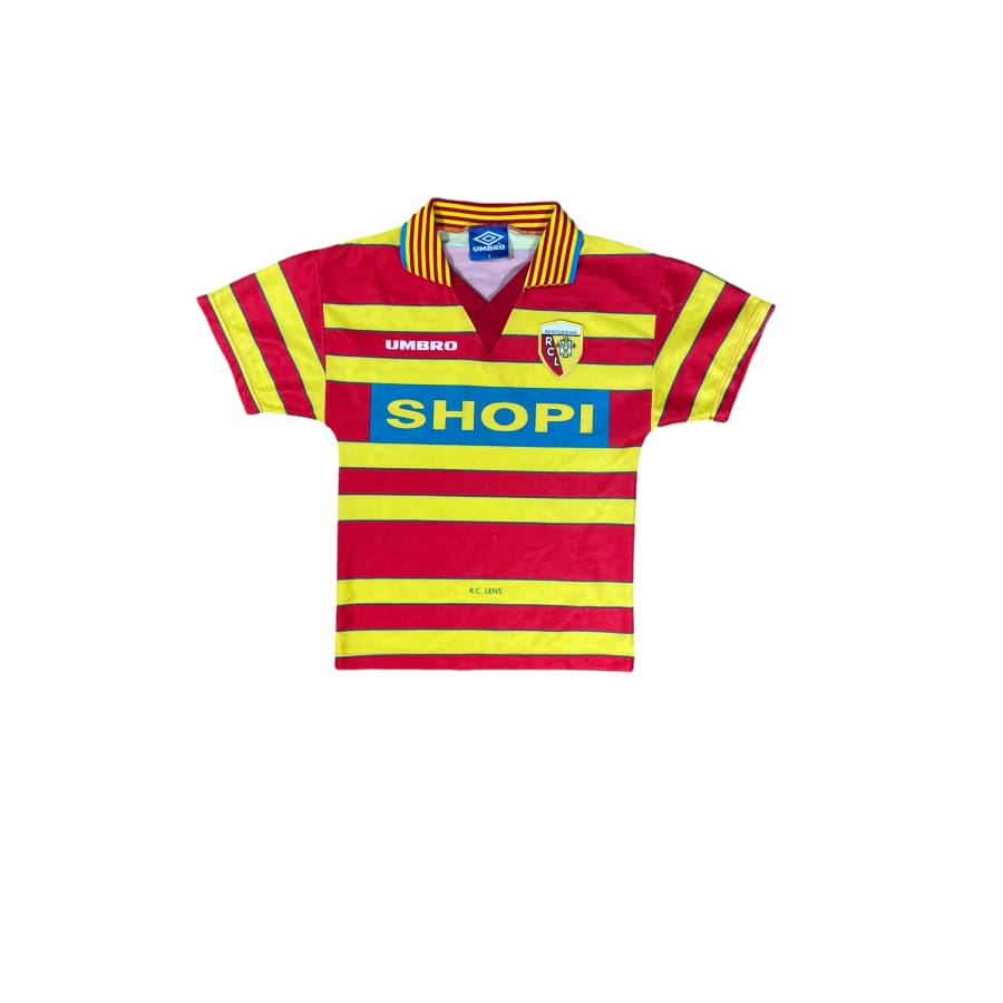 Maillot vintage RC Lens domicile saison 1996 - 1997 - Umbro - RC Lens