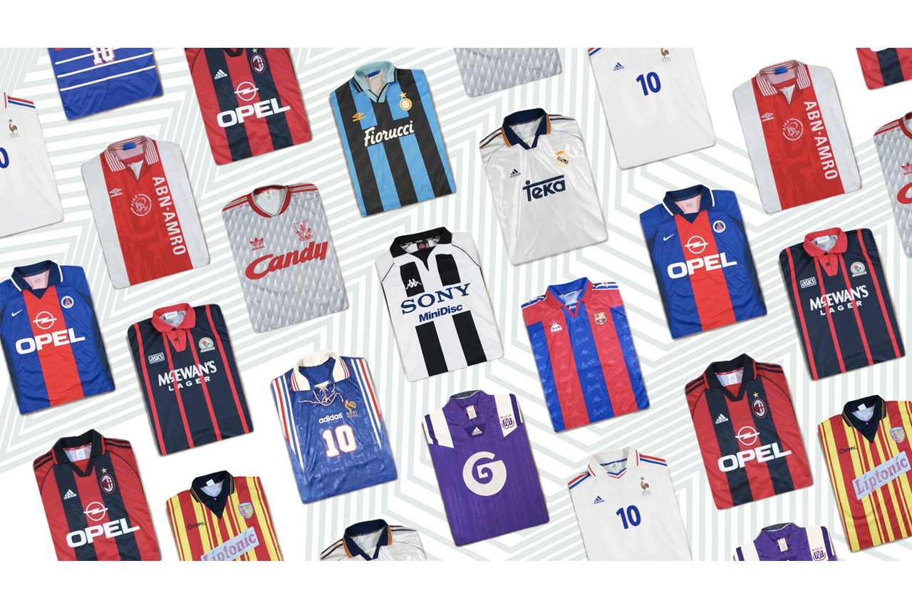 Maillots de foot vintage authentiques The Football Market