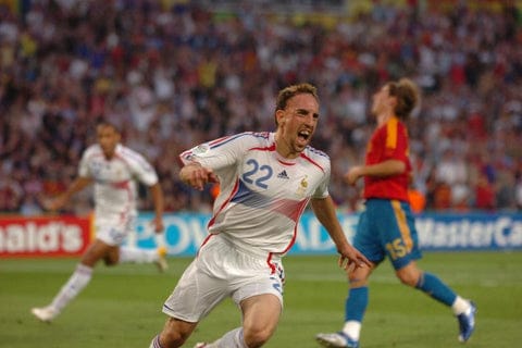 ribéry espagne coupe du monde 2006