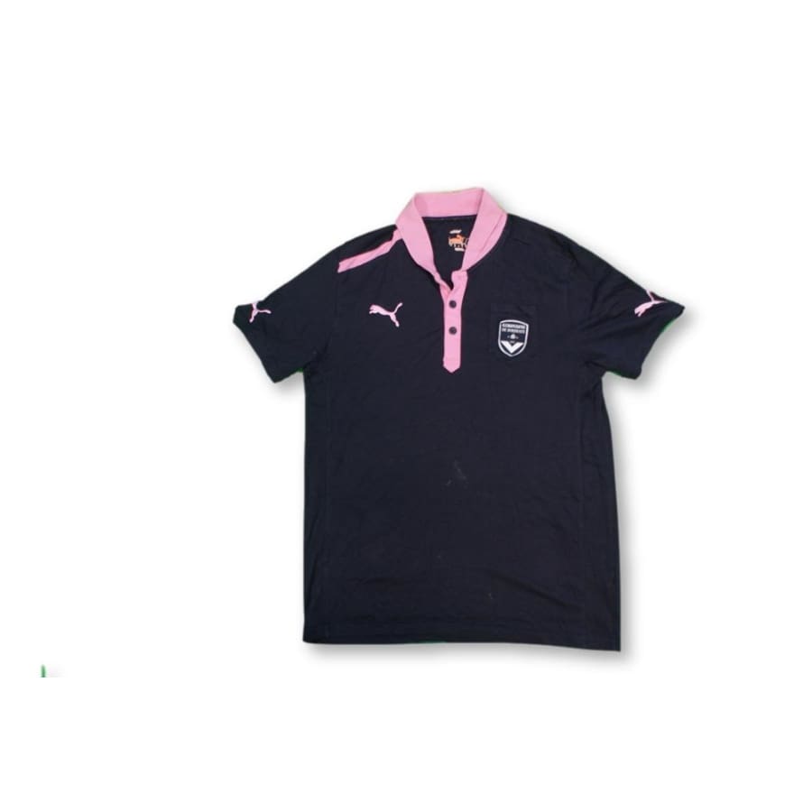 Polo de foot rétro supporter Girondins de Bordeaux années 2000 - Puma - Girondins de Bordeaux