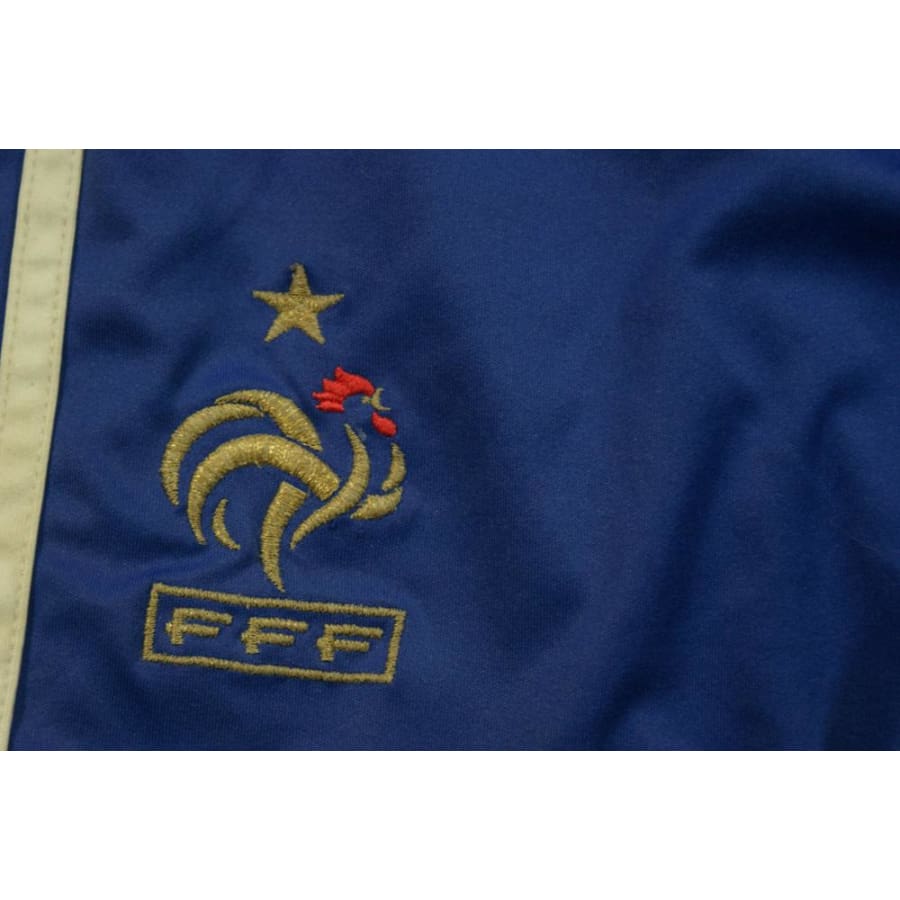 Short foot rétro équipe de France enfant domicile années 2000 - Adidas - Equipe de France