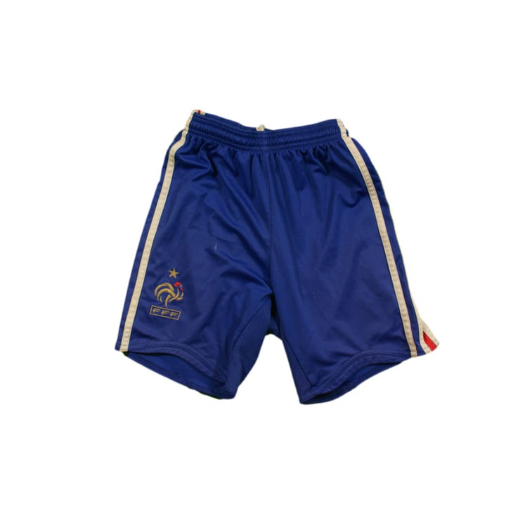 Short foot rétro équipe de France enfant domicile années 2000 Short foot rétro équipe de France enfant domicile années 2000