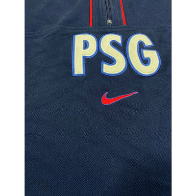 Sweat football vintage Paris Saint Germain années 90 Nike Paris Saint Germain