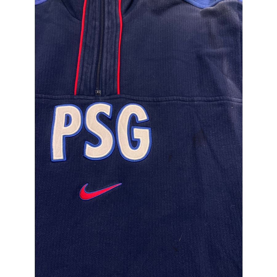 Sweat football vintage Paris Saint Germain entraînement - Nike - Paris Saint-Germain