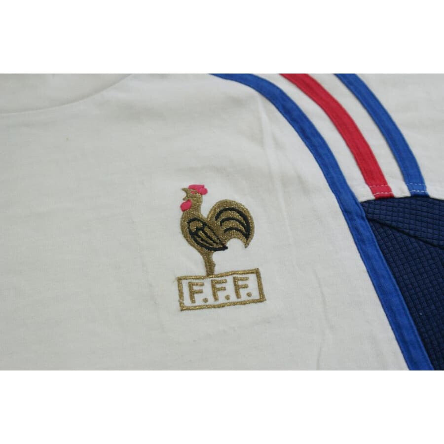 Tee-shirt de foot rétro supporter Equipe de France 1998-1999 - Adidas - Equipe de France