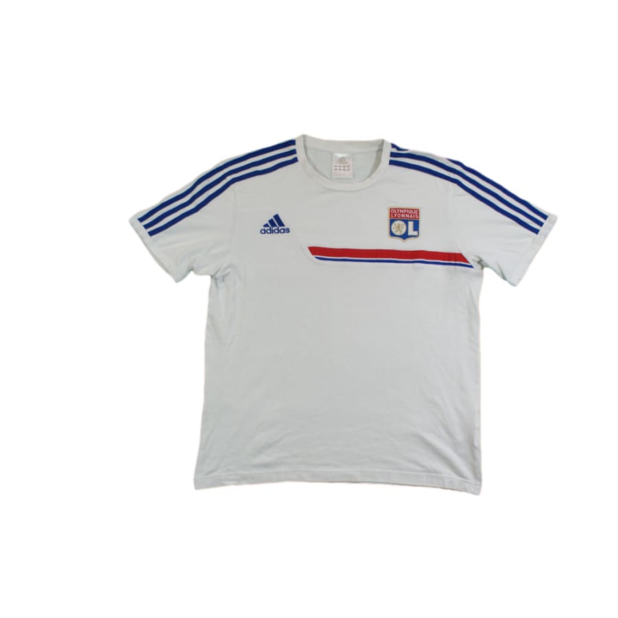 Tee-shirt de football rétro supporter Olympique Lyonnais années 2010 - Adidas - Olympique Lyonnais