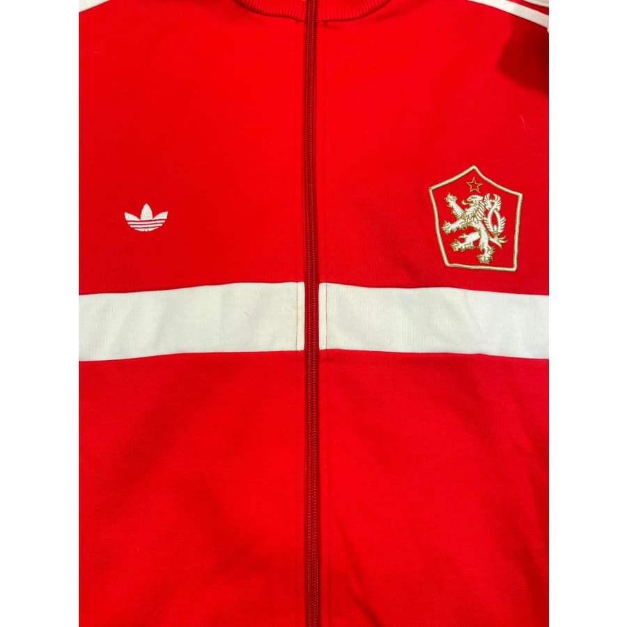 Veste de football vintage Tchéquoslovakie - Adidas - Tchéquoslovakie