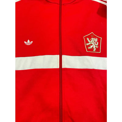Veste de football vintage Tchéquoslovakie - Adidas - Tchéquoslovakie
