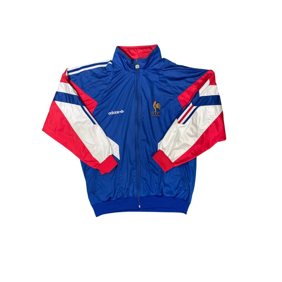 Veste football vintage Equipe de France - Adidas