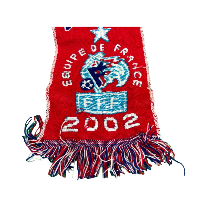Echarpe collector Equipe de France 2002 - Produit officiel FFF - Equipe de France