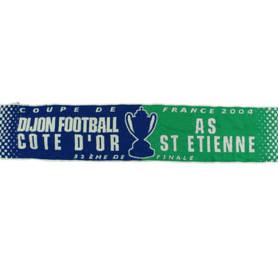 Echarpe de foot rétro Coupe de France Dijon - AS Saint-Etienne 2003-2004 - Officiel - Coupe de France