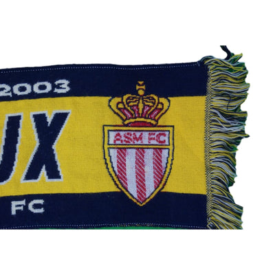 Echarpe de foot rétro FC Sochaux-Montbéliard / AS Monaco Finale Coupe de la Ligue 2003 - Officiel - FC Sochaux-Montbéliard