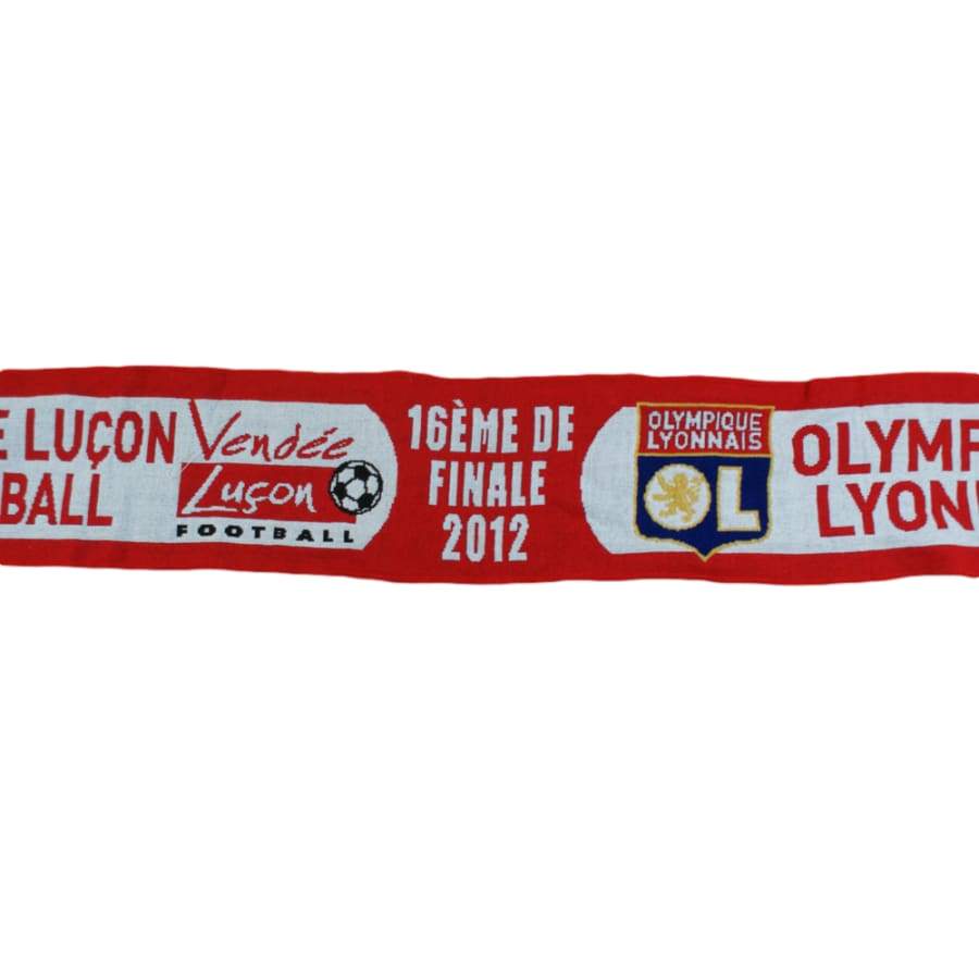 Echarpe de foot rétro Luçon - Olympique Lyonnais Coupe de France 2011-2012 - Officiel - Coupe de France
