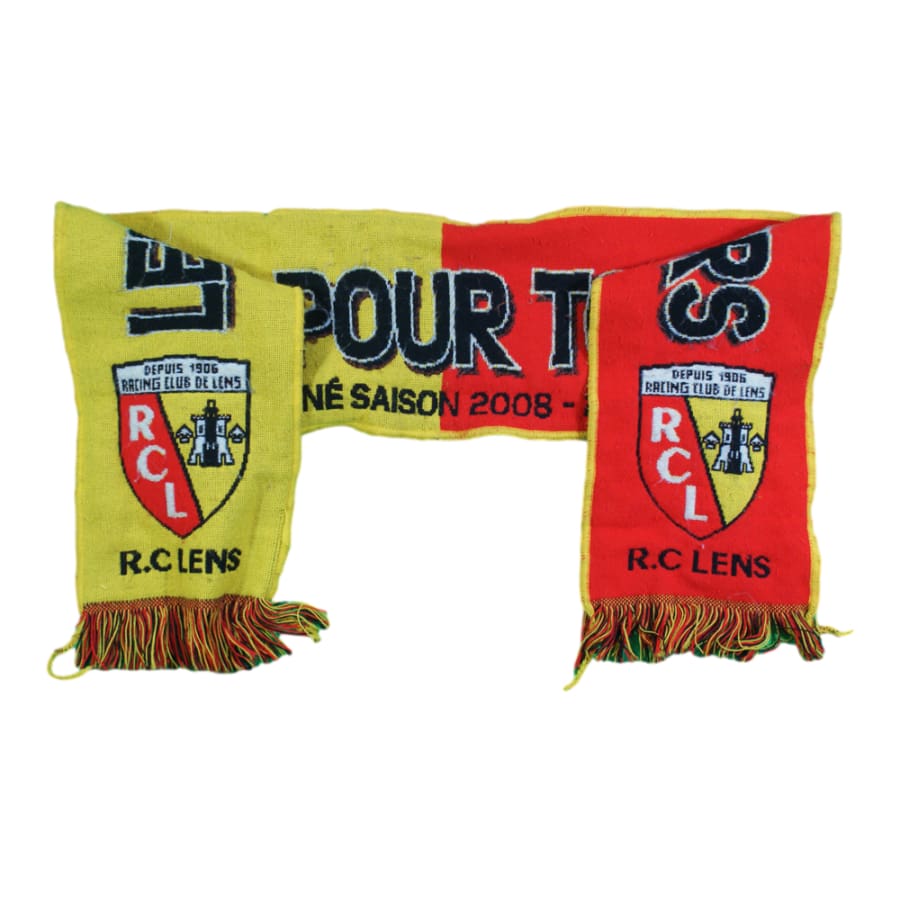 Echarpe de foot rétro RC Lens 2008-2009 - Officiel - RC Lens