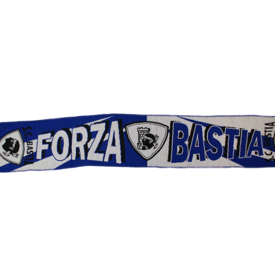 Echarpe de foot rétro SC Bastia Forza Bastia années 2000 - Officiel - S.C. Bastia