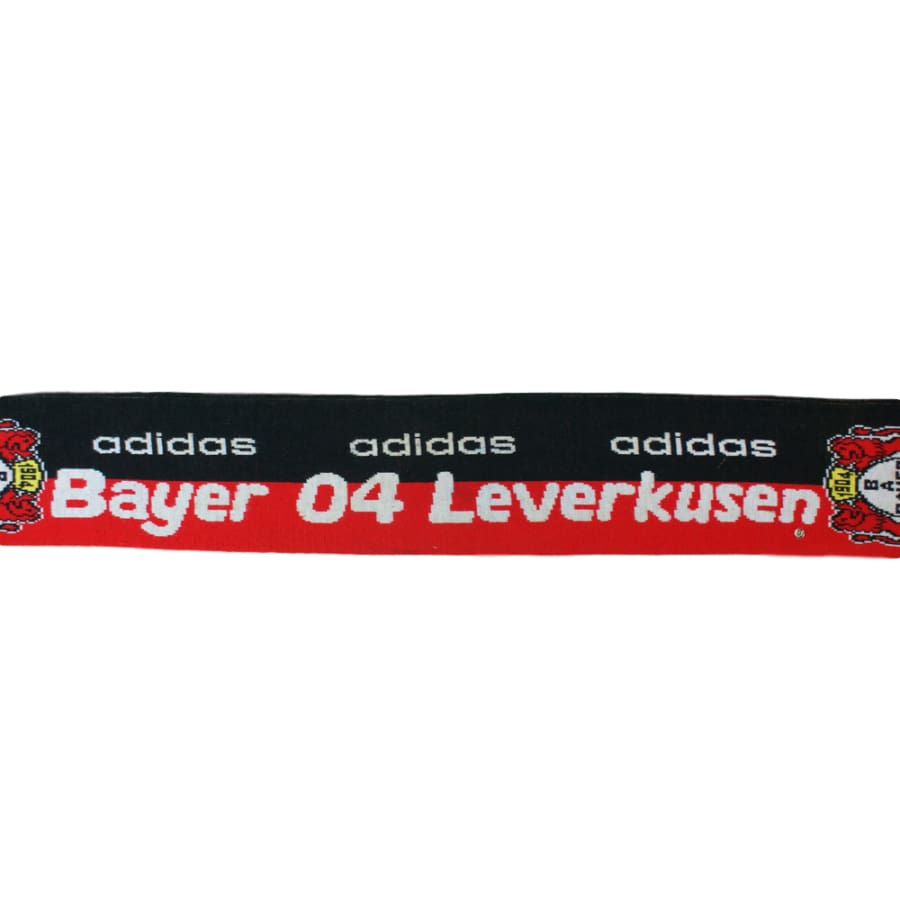 Echarpe de foot vintage Bayer Leverkusen années 1990 - Adidas - Bayern Leverkusen