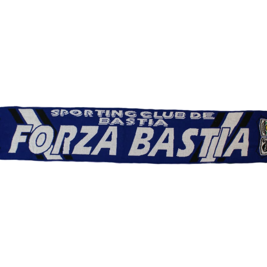 Echarpe de foot vintage SC Bastia Forza Bastia années 2000 - Officiel - S.C. Bastia