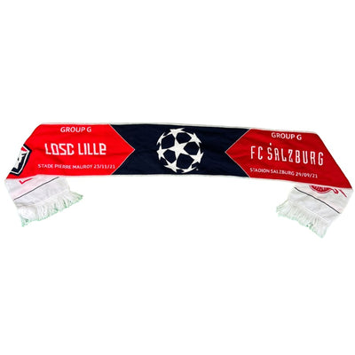 Echarpe de football collector Losc-RB Leipzig saison 2021-2022 - Officiel - LOSC