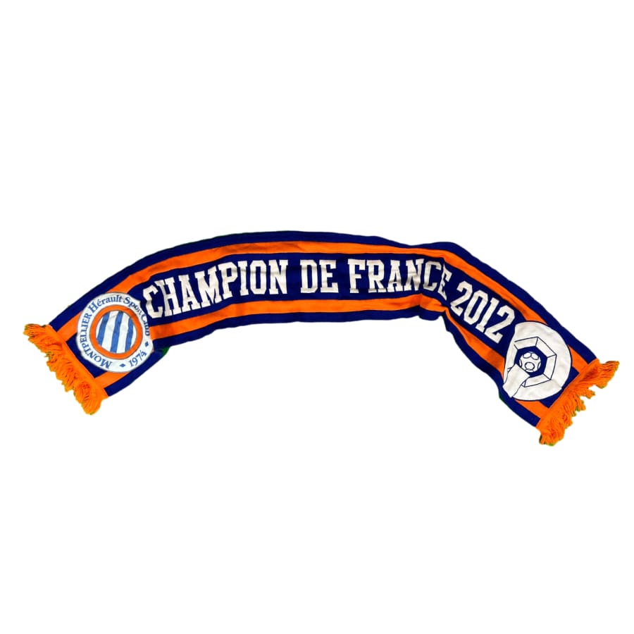 Echarpe de football collector Montpellier saison 2011-2012 - Officiel - Montpellier Hérault SC