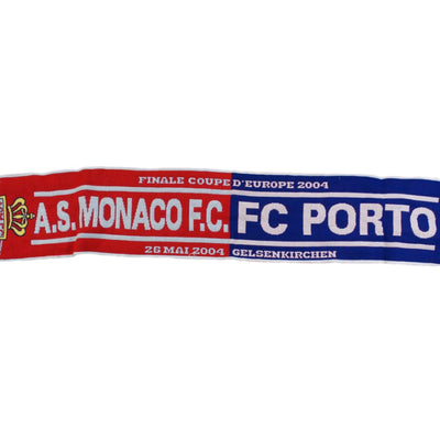 Echarpe de football rétro AS Monaco - Porto finale Ligue des Champions 2003-2004 - Officiel - AS Monaco