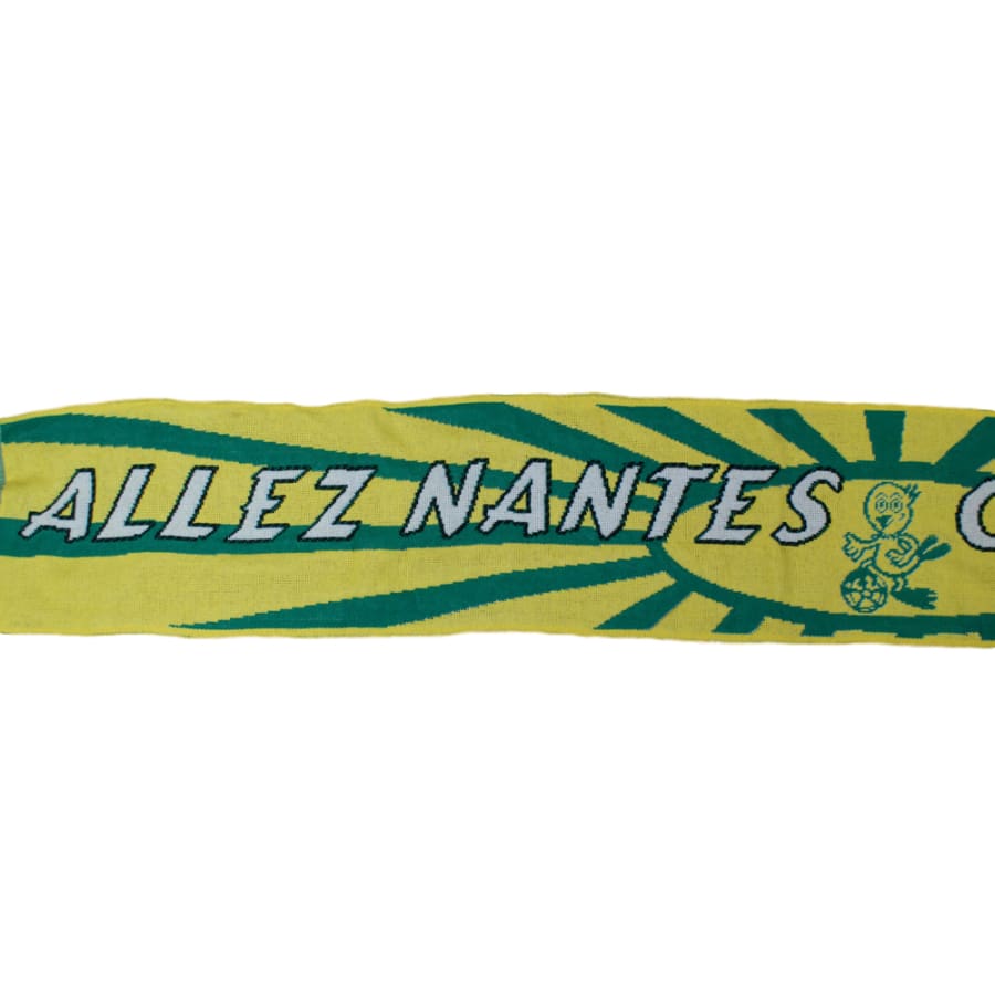 Écharpe + Brassard Capitaine Vintage Football FCN Nantes Rare Écharpe + Brassard Capitaine Vintage Football FCN Nantes Rare