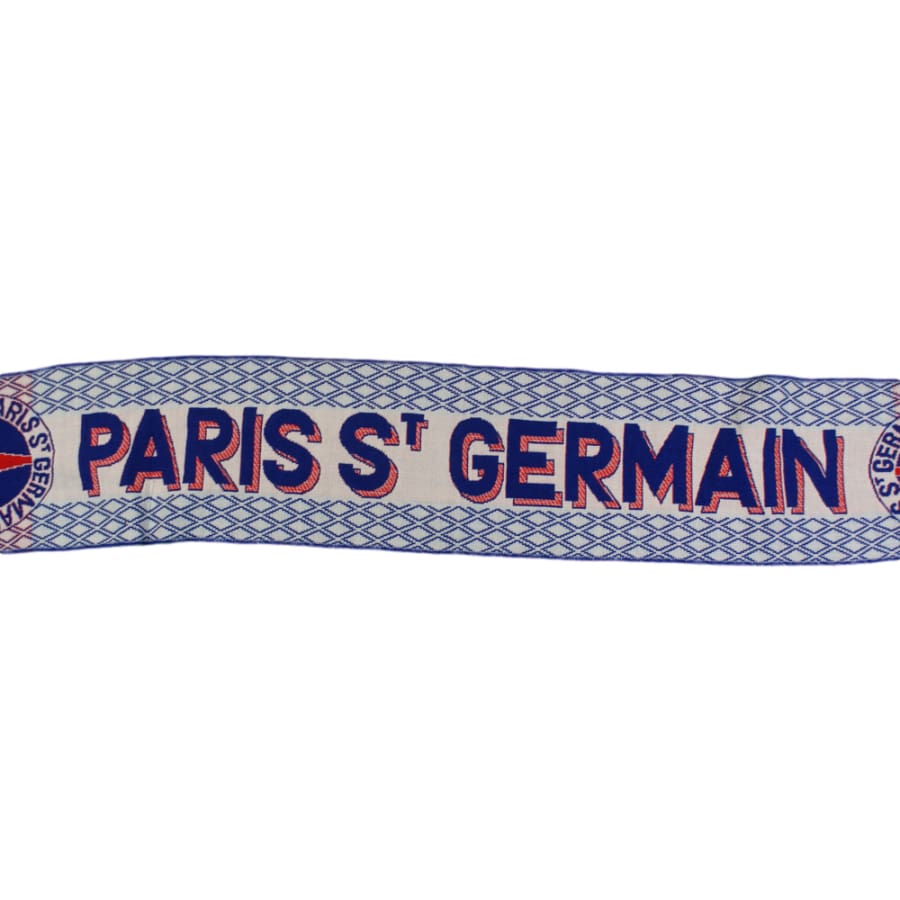 Echarpe de football rétro Paris Saint-Germain années 1990 - Officiel - Paris Saint-Germain