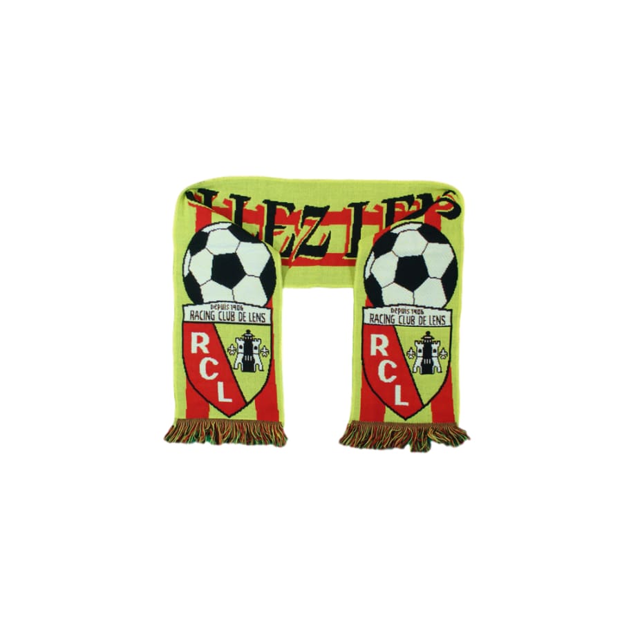 Echarpe de football rétro RC Lens années 2000 - Officiel - RC Lens