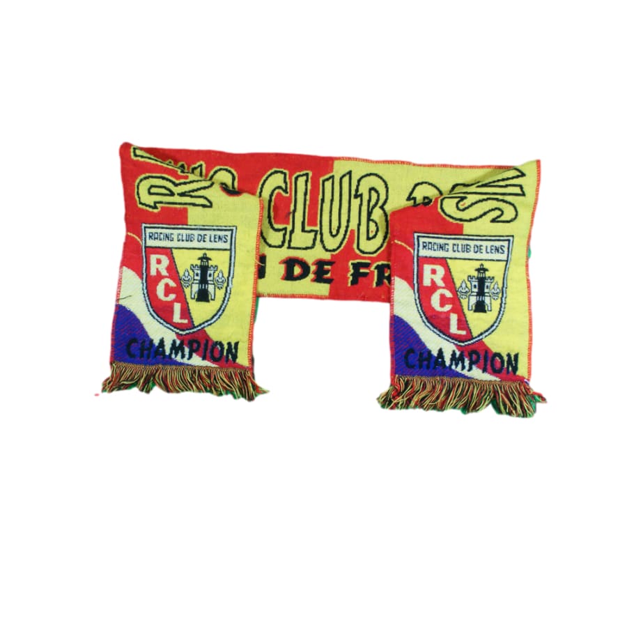 Echarpe de football rétro RC Lens Champions de France 1997-1998 - Officiel - RC Lens