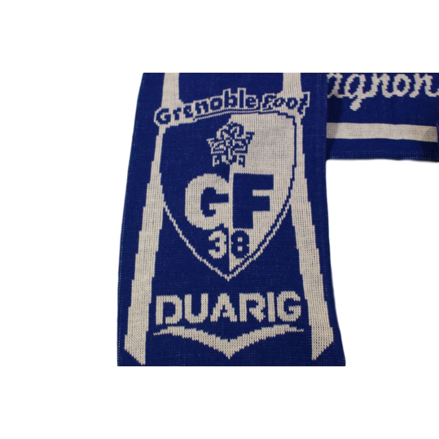Echarpe de football vintage Grenoble Foot 38 années 2000 - Duarig - Grenoble Foot