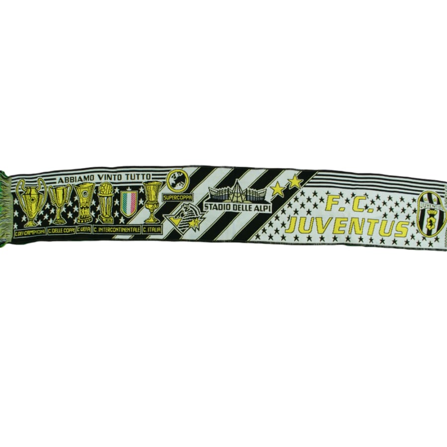 Echarpe de football vintage Juventus FC années 2000 - Officiel - Juventus FC