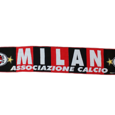 Echarpe de football vintage Milan AC années 2000 - Officiel - Milan AC