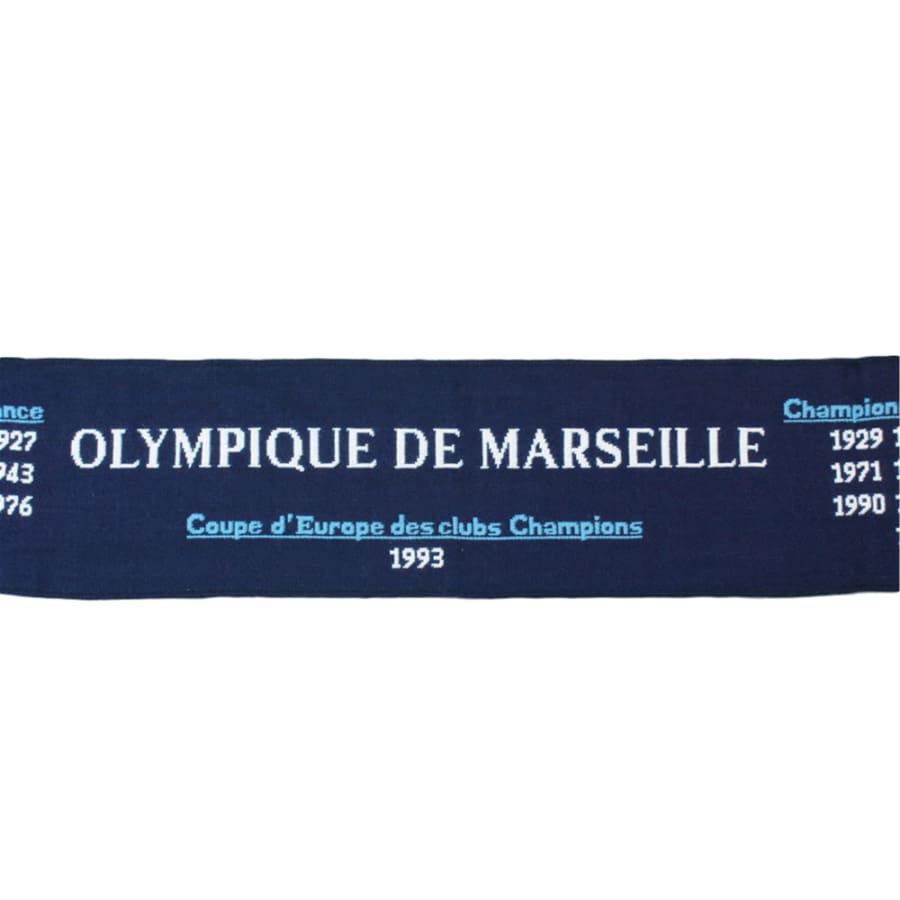 Echarpe de football vintage Olympique de Marseille Palmarès années 2000 - Officiel - Olympique de Marseille