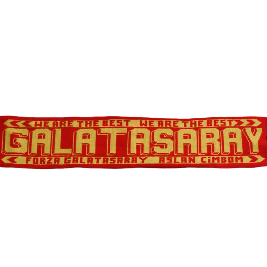 Echarpe foot vintage Galatasaray années 2000 - Officiel - Turc
