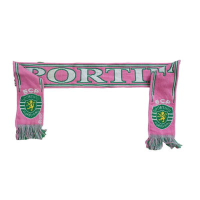 Echarpe foot vintage Sporting Portugal années 2000 - Officiel - Sporting Clube de Portugal