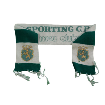 Echarpe football rétro Sporting Portugal années 1990 - Non-officiel - Sporting Clube de Portugal