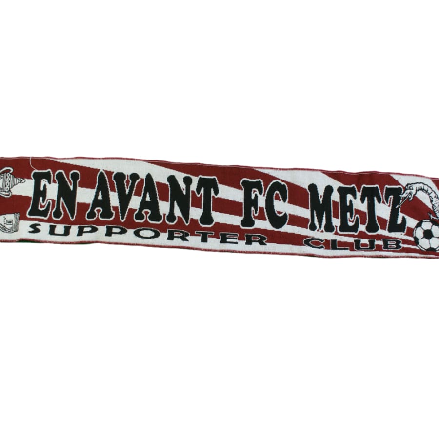 Echarpe football vintage FC Metz années 1990 - Officiel - FC Metz