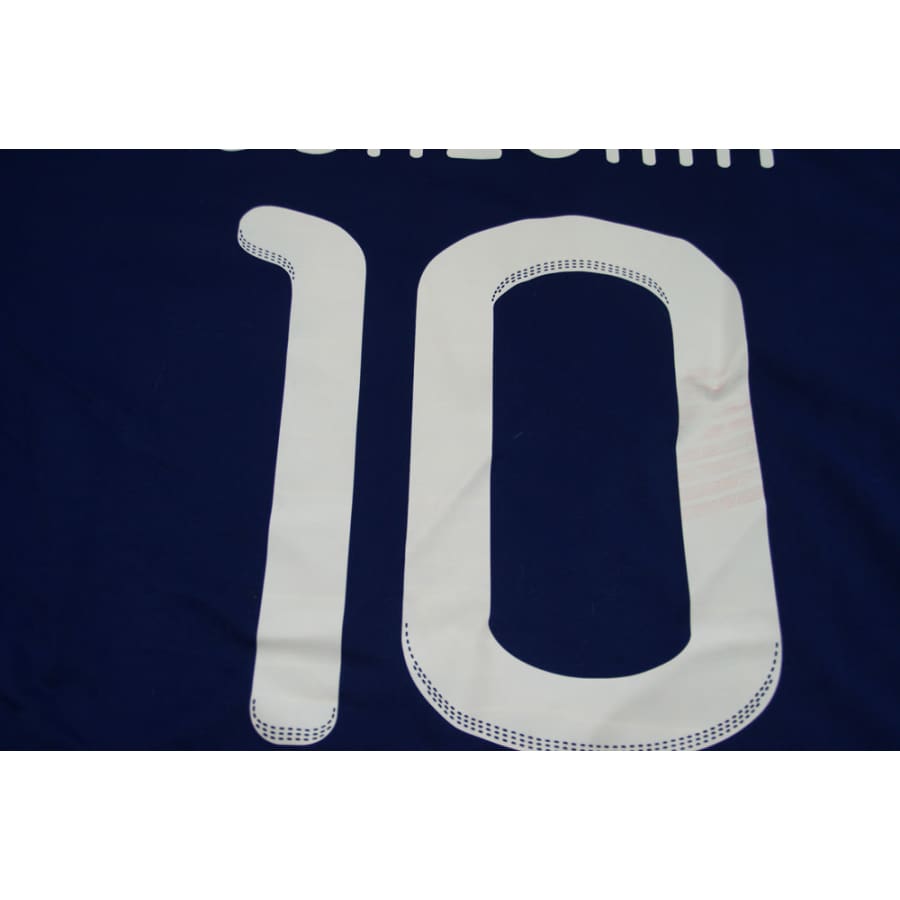 Maillor France vintage domicile #10 BENZEMA 2010-2011 - Adidas - Equipe de France