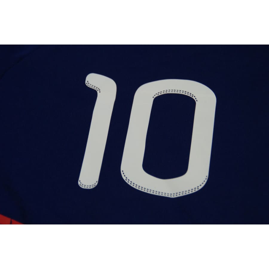 Maillor France vintage domicile #10 BENZEMA 2010-2011 - Adidas - Equipe de France